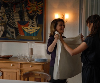 Une scène du film Mères et filles