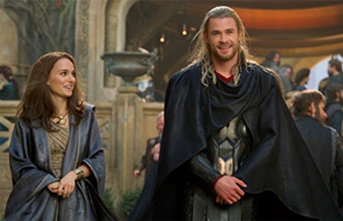 Une scène du film Thor: The Dark World