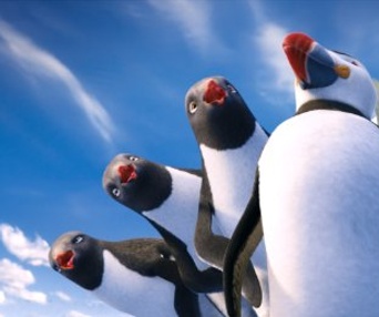 Une scène du film Happy Feet Two