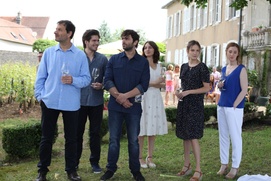 Une scène du film Retour en Bourgogne