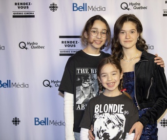 Sur le tapis rouge du film Frontières