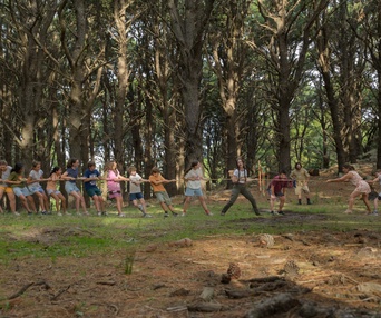 Une scène du film Camp Crasher