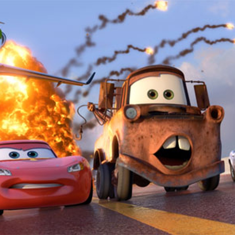 Une scène du film Cars 2