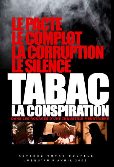 Affiche du film Tabac, la conspiration