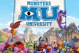 Affiche du film Monsters University