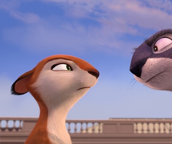 Une scène du film The Nut Job