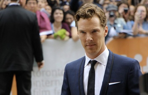 Benedict Cumberbatch sur le tapis rouge de The Imitation Game