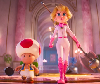 Une scène du film The Super Mario Bros. Movie