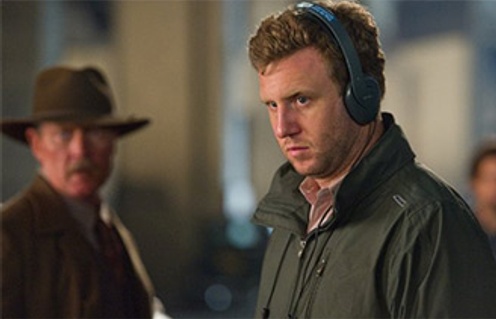Ruben Fleischer sur le plateau de Gangster Squad