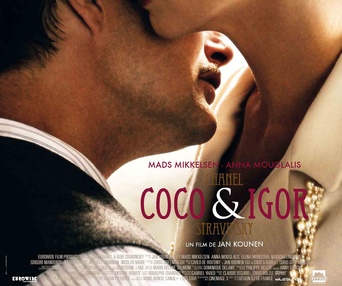 Affiche du film Coco Chanel et Igor Stravinsky