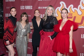 Tapis rouge de la première du film Les Furies