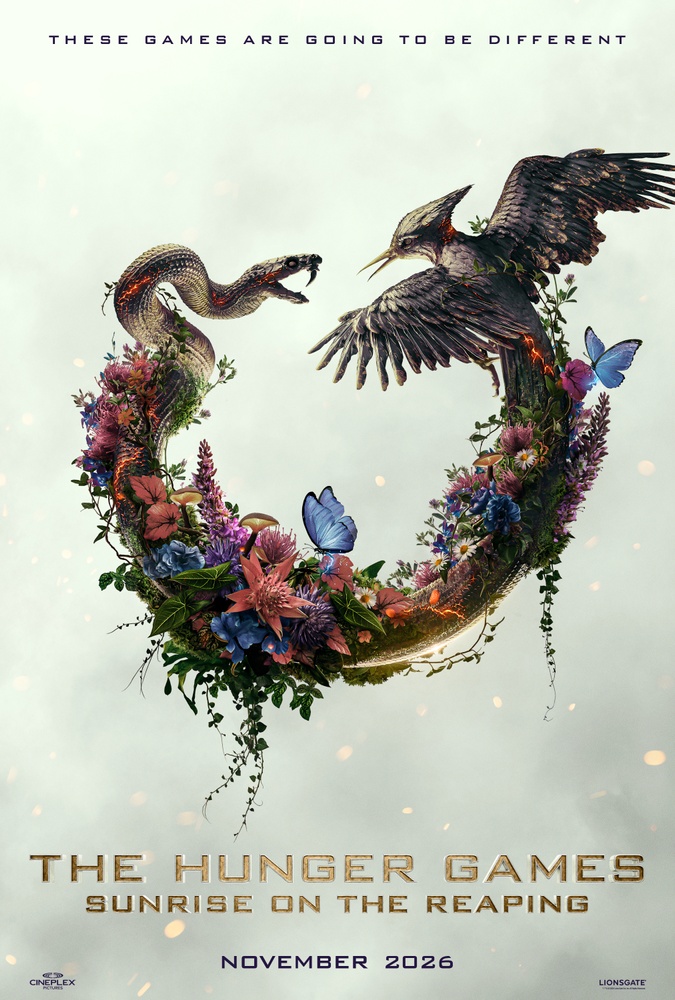 Affiche en anglais de The Hunger Games: Sunrise on the Reaping