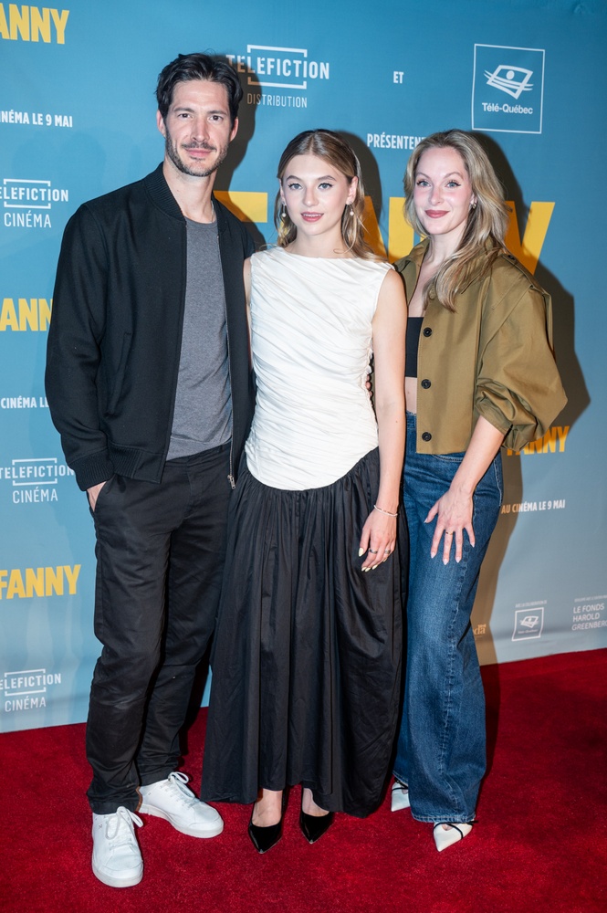 Tapis rouge de la première du film Fanny