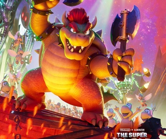 Affiche de caractère du film Super Mario Galaxy le film