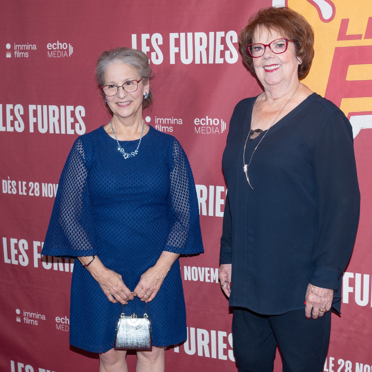Tapis rouge de la première du film Les Furies