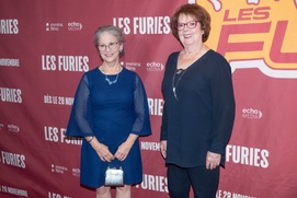 Tapis rouge de la première du film Les Furies