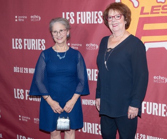 Tapis rouge de la première du film Les Furies