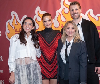 Tapis rouge de la première du film Les Furies