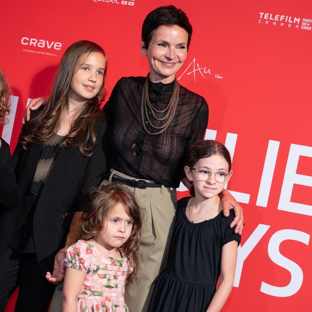 Anaïs Barbeau-Lavalette et sa famille