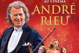Affiche du Concert de Noël 2025 d'André Rieu : Joyeux Noël Affiche du Concert de Noël 2025 d'André Rieu : Joyeux Noël