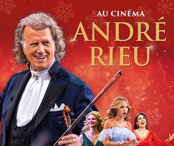 Affiche du Concert de Noël 2025 d'André Rieu : Joyeux Noël