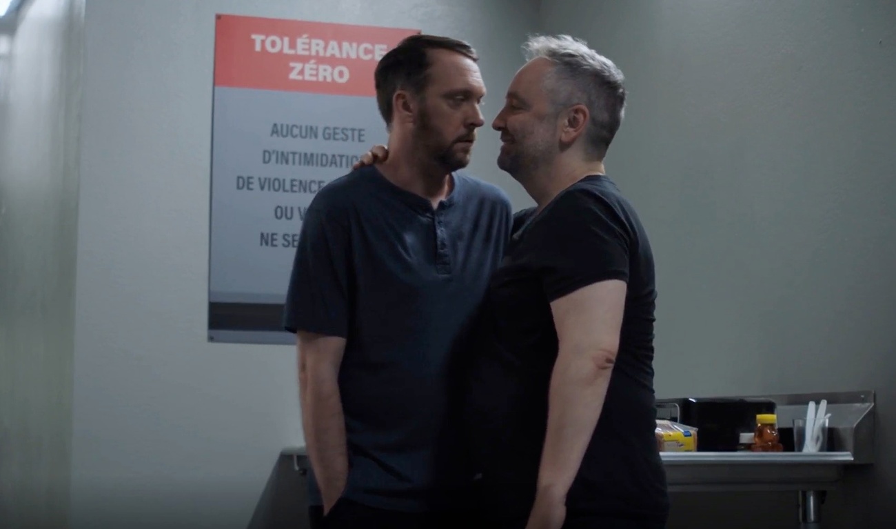 Sur la photo : Alexandre L’Heureux et Olivier Loubry