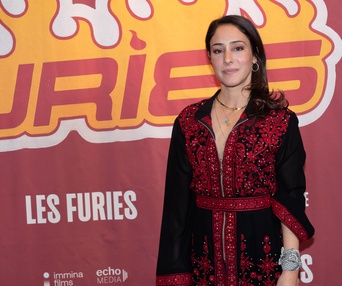 Tapis rouge de la première du film Les Furies