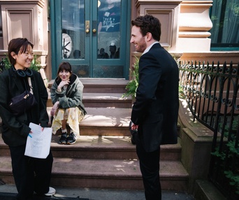 Image du tournage du film Materialists